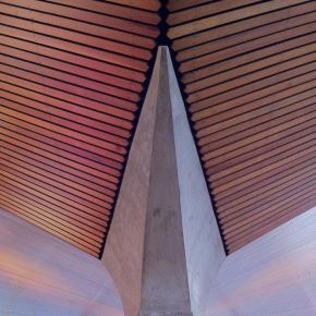 retro-futuristisch interieur Evoluon