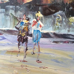 Who framed Randall Davey?&nbsp;I