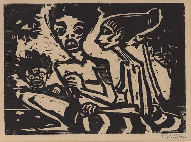 Family-by-Emile-Nolde-19171